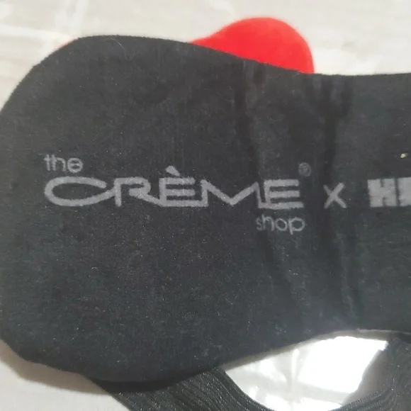 Hello Kitty White Plush Eye Mask with Red Bow - Picture 8 of 8